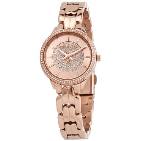 michael kors mk4413|Michael Kors Minni Allie Quartz Crystal Rose Dial Ladies Watch .